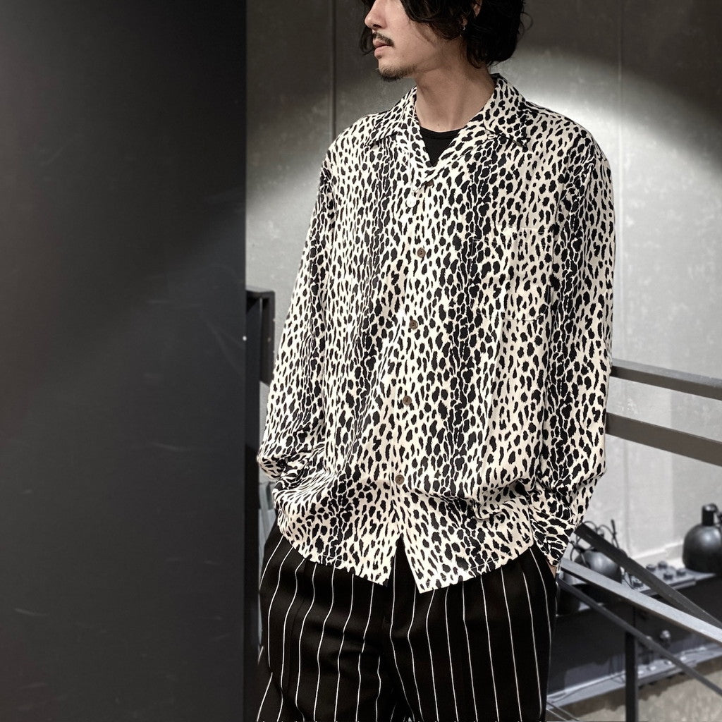 HAWAIIAN SHIRT L/S #BLACK [24SSE-WMS-HI01] – cocorozashi