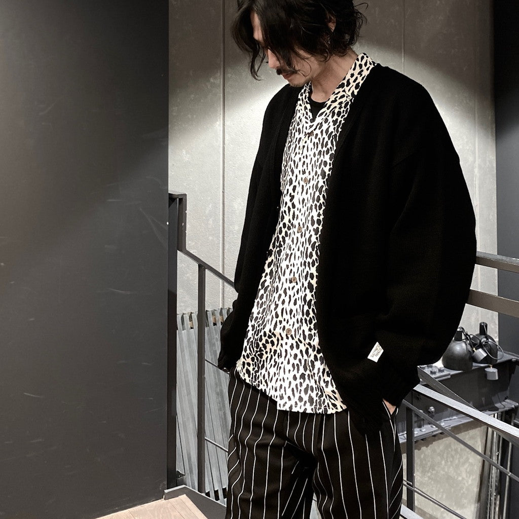 CLASSIC CARDIGAN -TYPE 1- #BLACK [23FW-WMK-KN03]