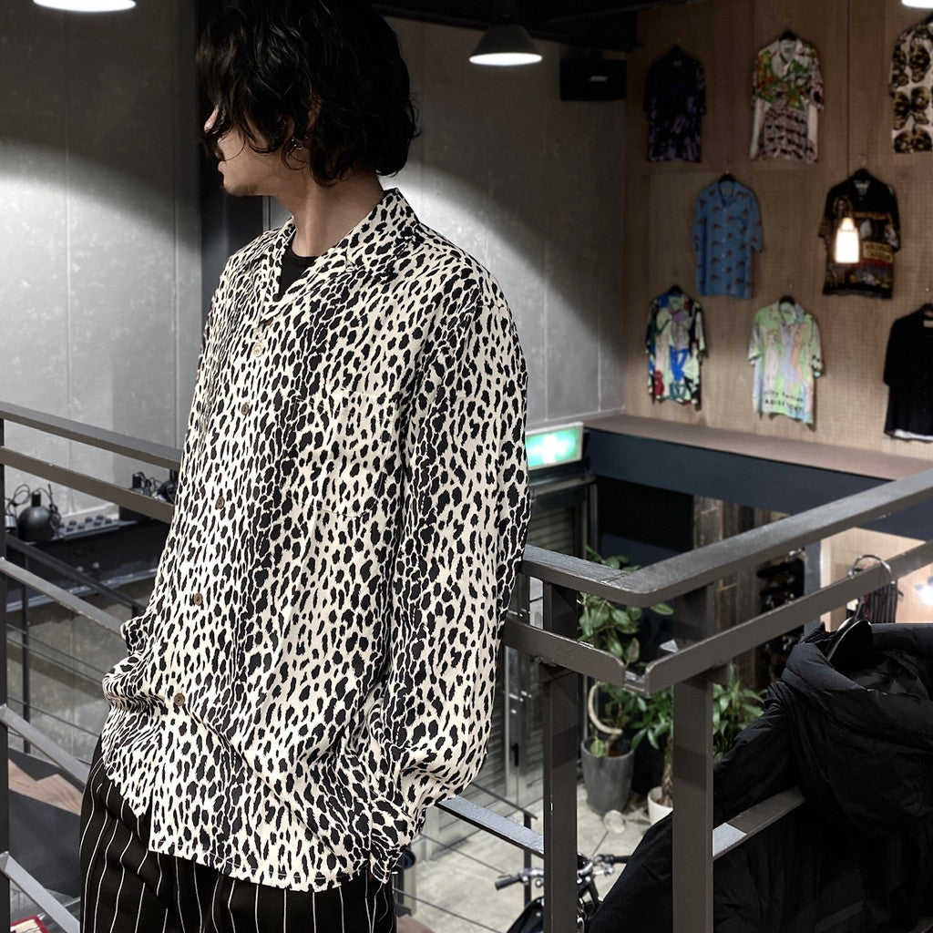 トップス HAWAIIAN SHIRT L/S Brown 24SSE-WMS-HI01 HAWAIIAN SHIRT L/S | WACKO MARIA(ワコマリア) / トップス 長袖