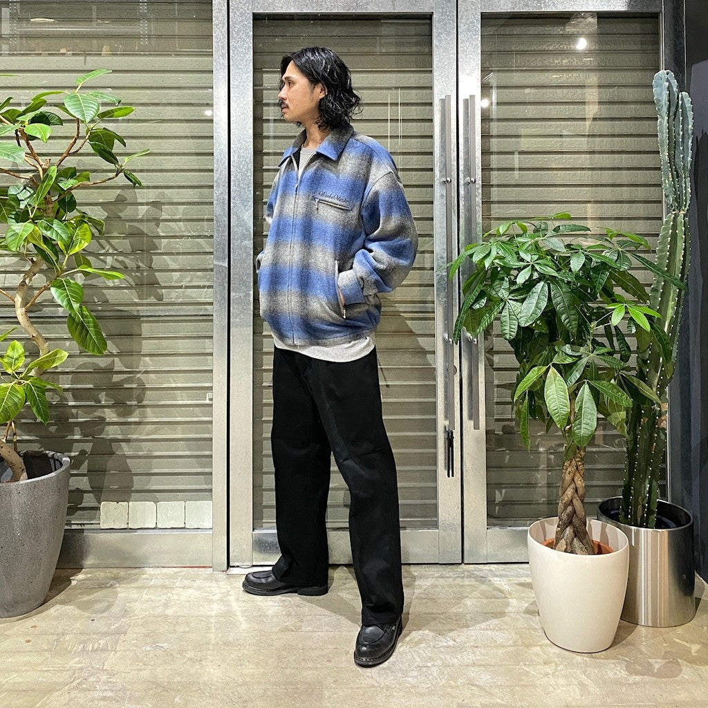 OMBRE CHECK 50'S JACKET ( TYPE-2 ) #BLUE [24FW-WMO-BL22