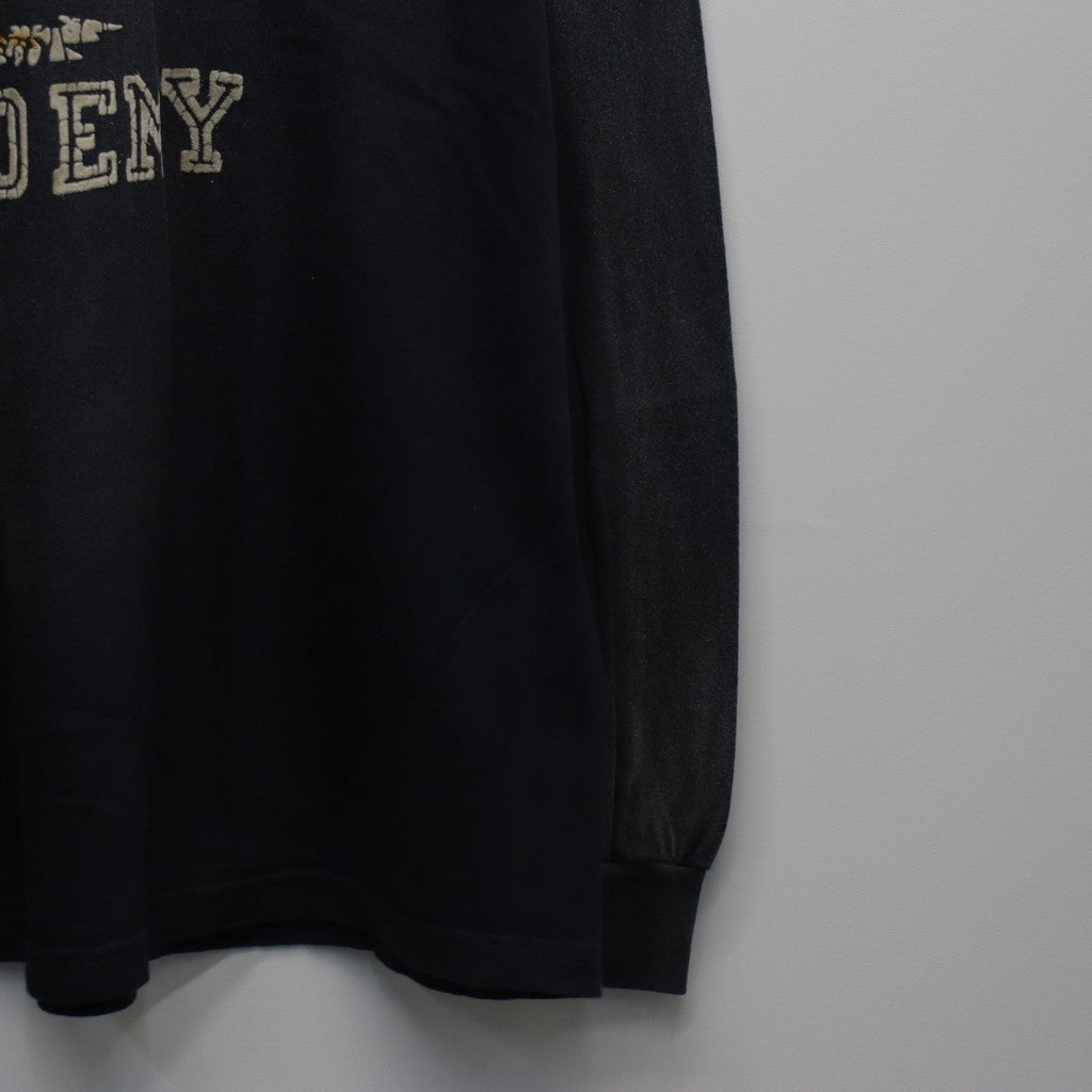 美國空軍鷹圖案長袖T卹（做舊款）#做舊黑色 [BW252-UAL]