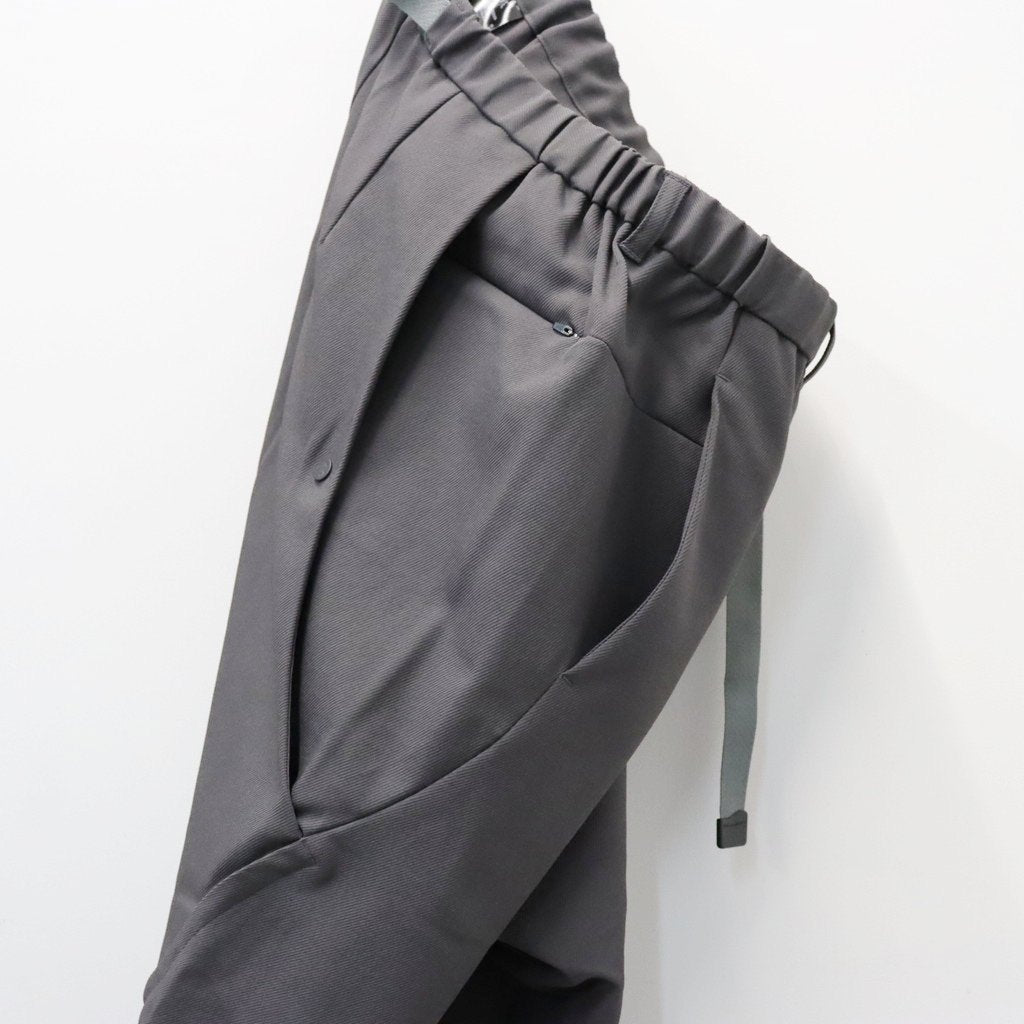 HOLLOW FIBER STRETCH PANTS #GRAY [FST03262U0006]