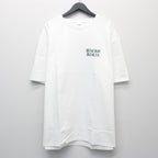 WASHED HEAVY WEIGHT CREW NECK T-SHIRT ( TYPE-2 ) #WHITE/GREEN [26SSE-WMT-WT02]