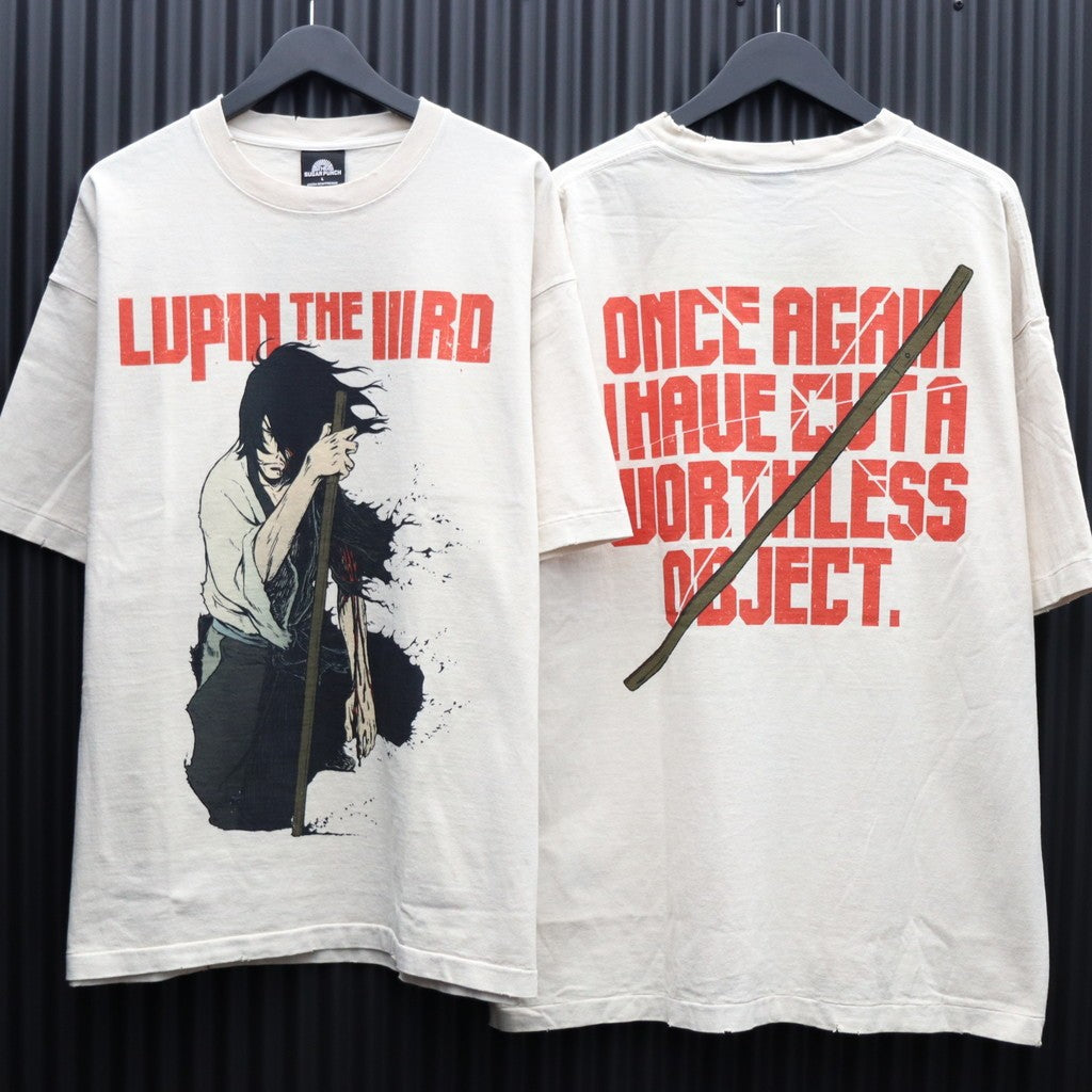 LUPIN THE 3rd | S/S T-Shirt (GOEMON) #WHITE [TLPM25AM007]