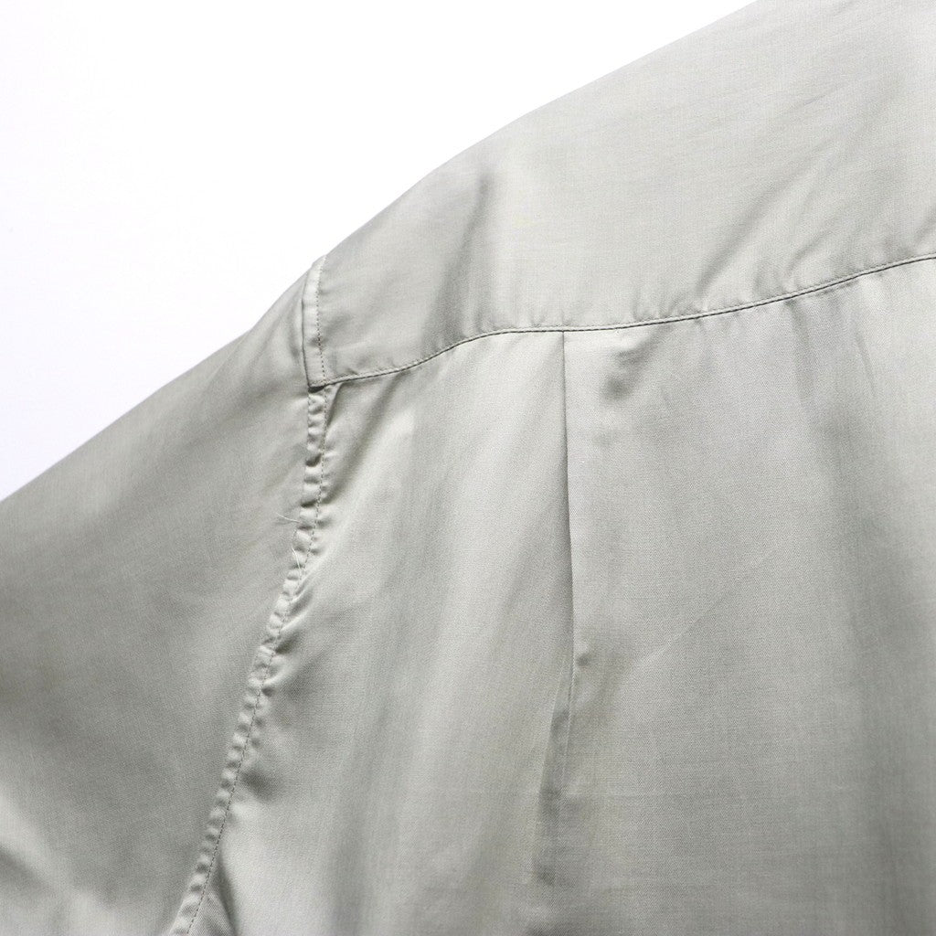 OPEN COLLAR SHIRT S/S ( TYPE-2 ) #GRAY [26SS-WMS-OC19]