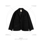 「RDA-01S」 - 都市遊牧科技西裝外套 #SHADOW [GOOPI-25SS-FEB-01]