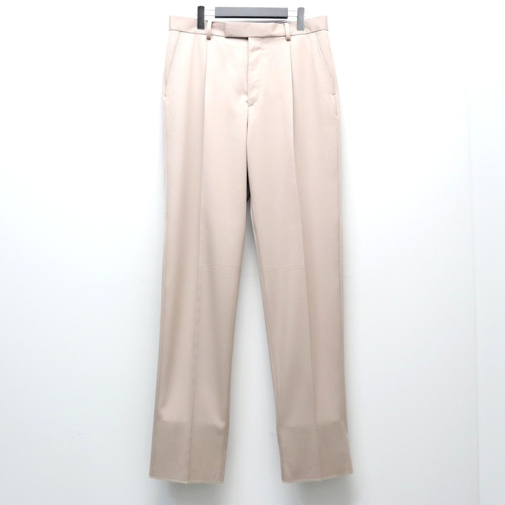 PLEATED TROUSERS ( TYPE-2 ) #L-PINK [26SS-WMP-TR02]