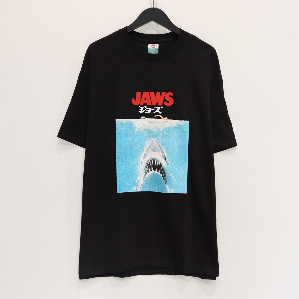 JAWS | CREW NECK T-SHIRT #BLACK [JAWS-WM-TEE01]