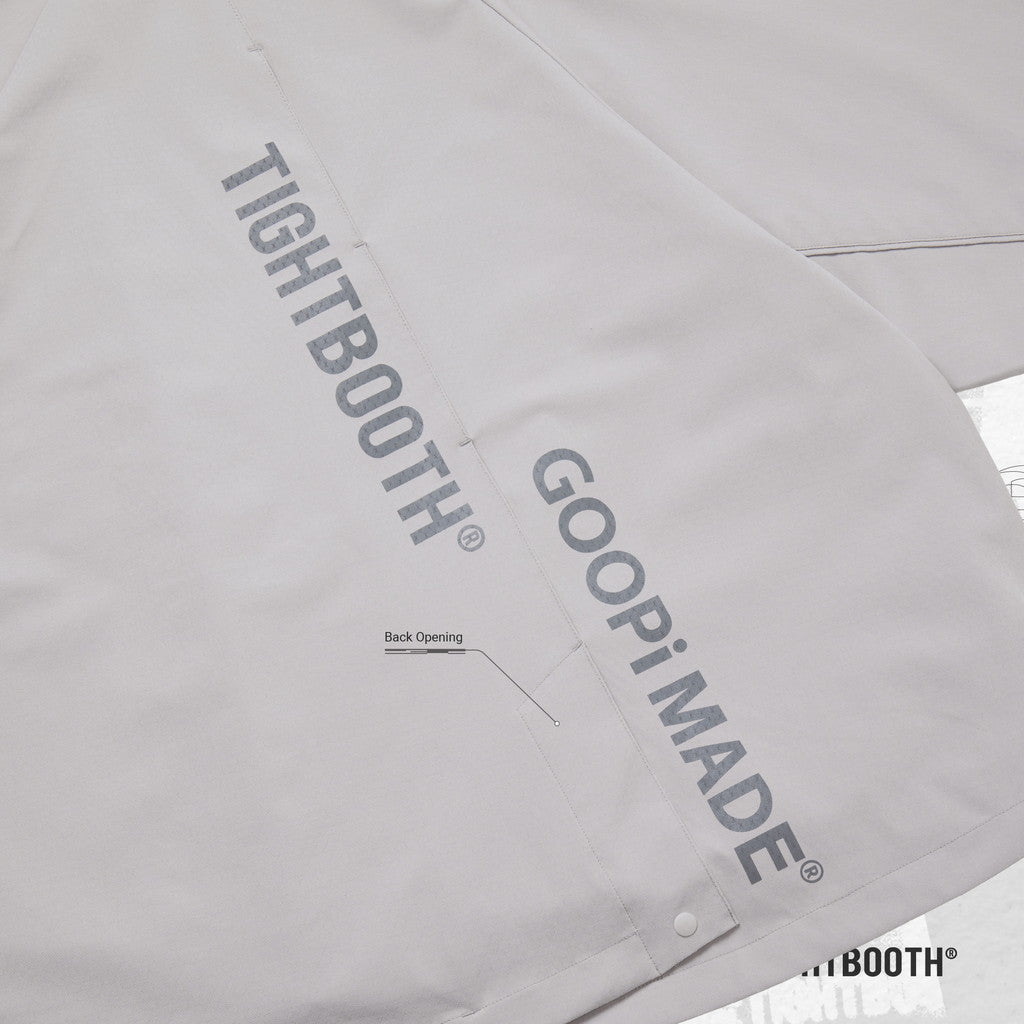 TBPR | “GMT-03J” 3D 切割屏蔽外套#淺灰 [GOOPI-23AW-DEC-TBPR-03]
