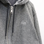 Tweed Hooded Active Jacket #Grey [SD26F-JK02]