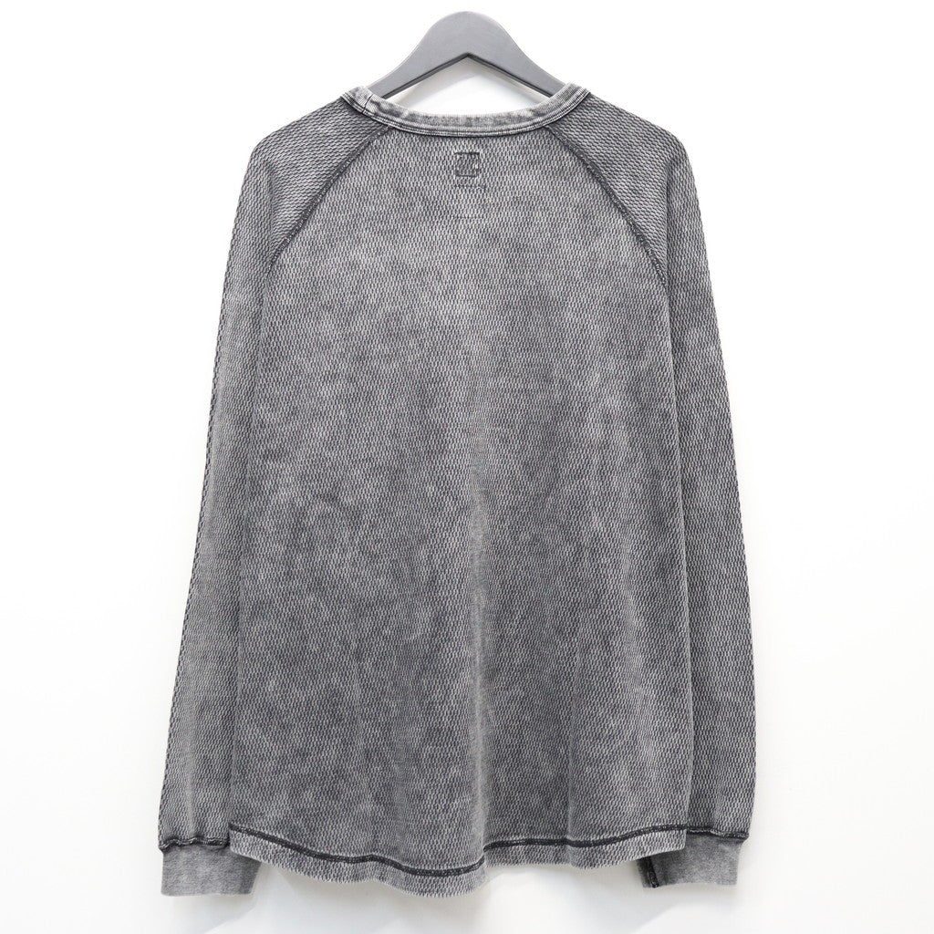 THERMAL CREWNECK #BLACK [GH5F009]