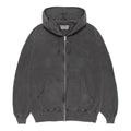 WASHED MIDDLE WEIGHT FULL ZIP HOODED SWEAT SHIRT #GRAY [26SS-WMC-SS04]