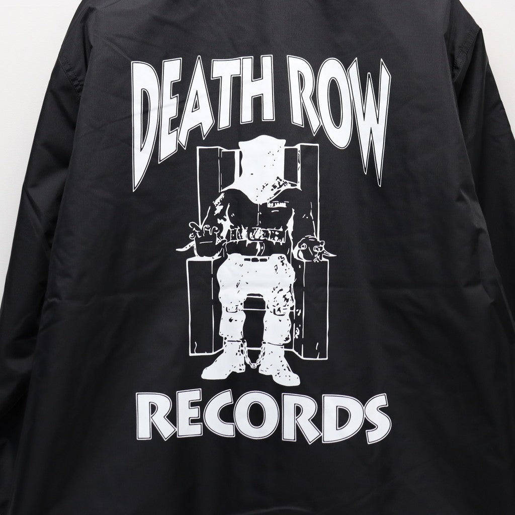 希少　DEATH ROW RECORDS ナイロンコーチジャケット 希少 DEATH ROW RECORDS ナイロンコーチジャケット