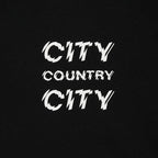 Cotton L/s T-shirt_City Country City #BLACK [CCC-241T004]