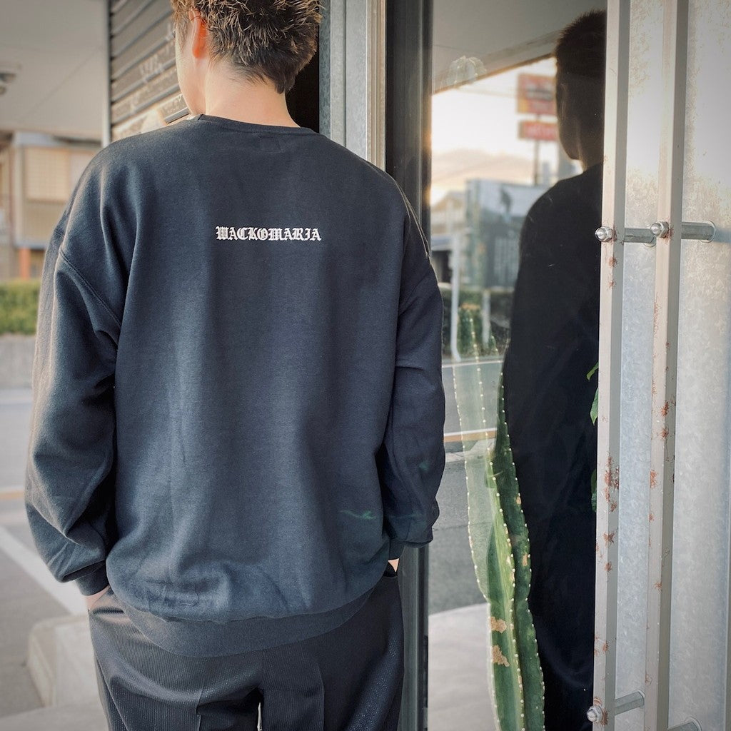 THE DARK KNIGHT TRILOGY | CREW NECK SWEAT SHIRT ( TYPE-3 ) #BLACK [TDKT-WM-SS03]