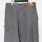HICKORY PAINTER BALLOON PANTS #Black [SS25-B09]