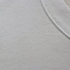 DEATH ROW RECORDS | WASHED MIDDLE WEIGHT CREW NECK SWEAT SHIRT #IVORY [DEATHROW-WM-SS03]