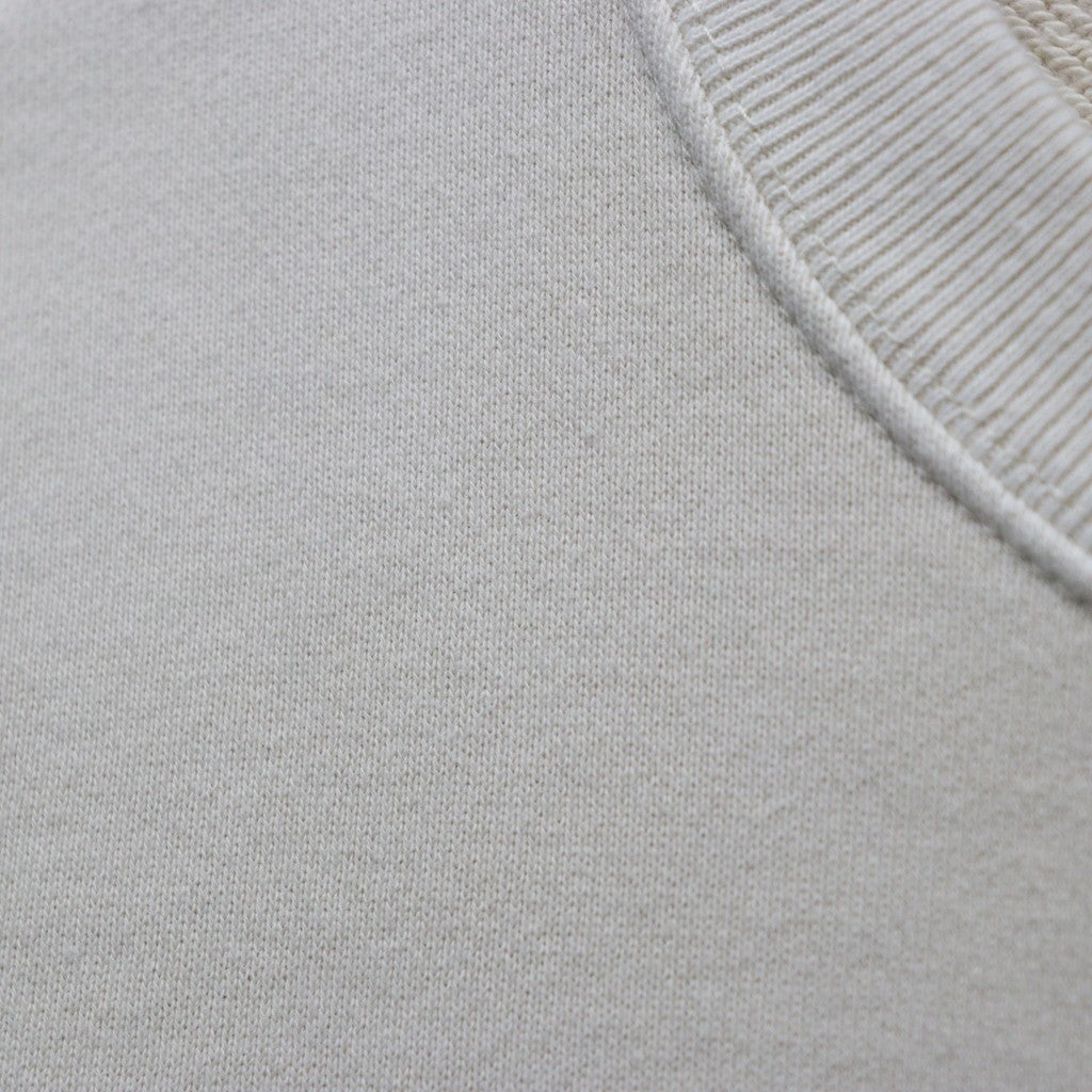 DEATH ROW RECORDS | WASHED MIDDLE WEIGHT CREW NECK SWEAT SHIRT #IVORY [DEATHROW-WM-SS03]