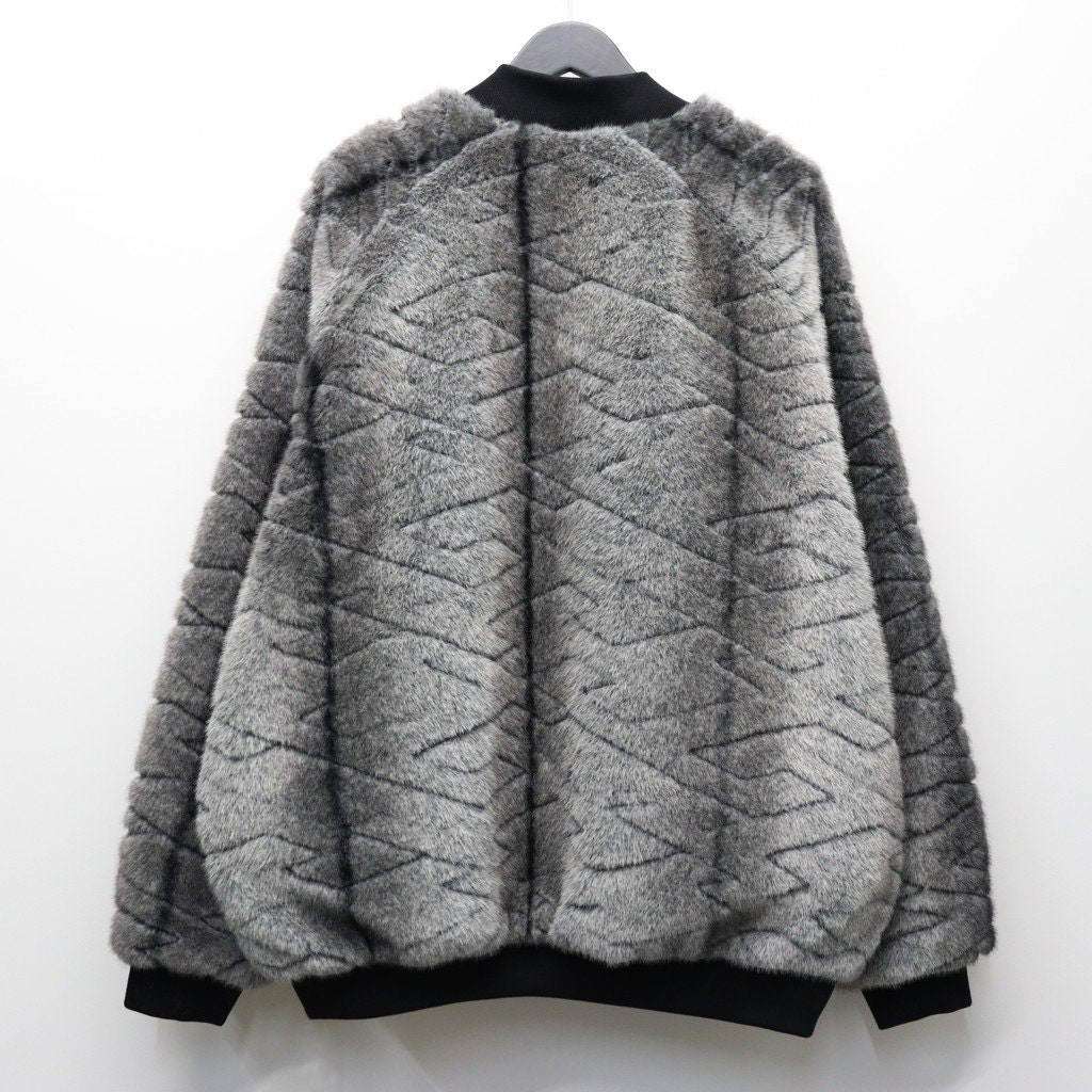 T QUILT FUR MA-1 #Black [FW25-JK04]