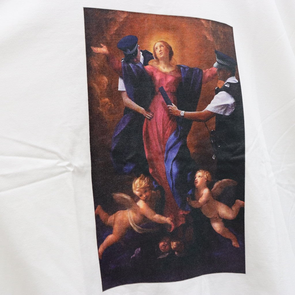 POLICE CHECKUP S/S T-SHIRT #White [SS25-T07]