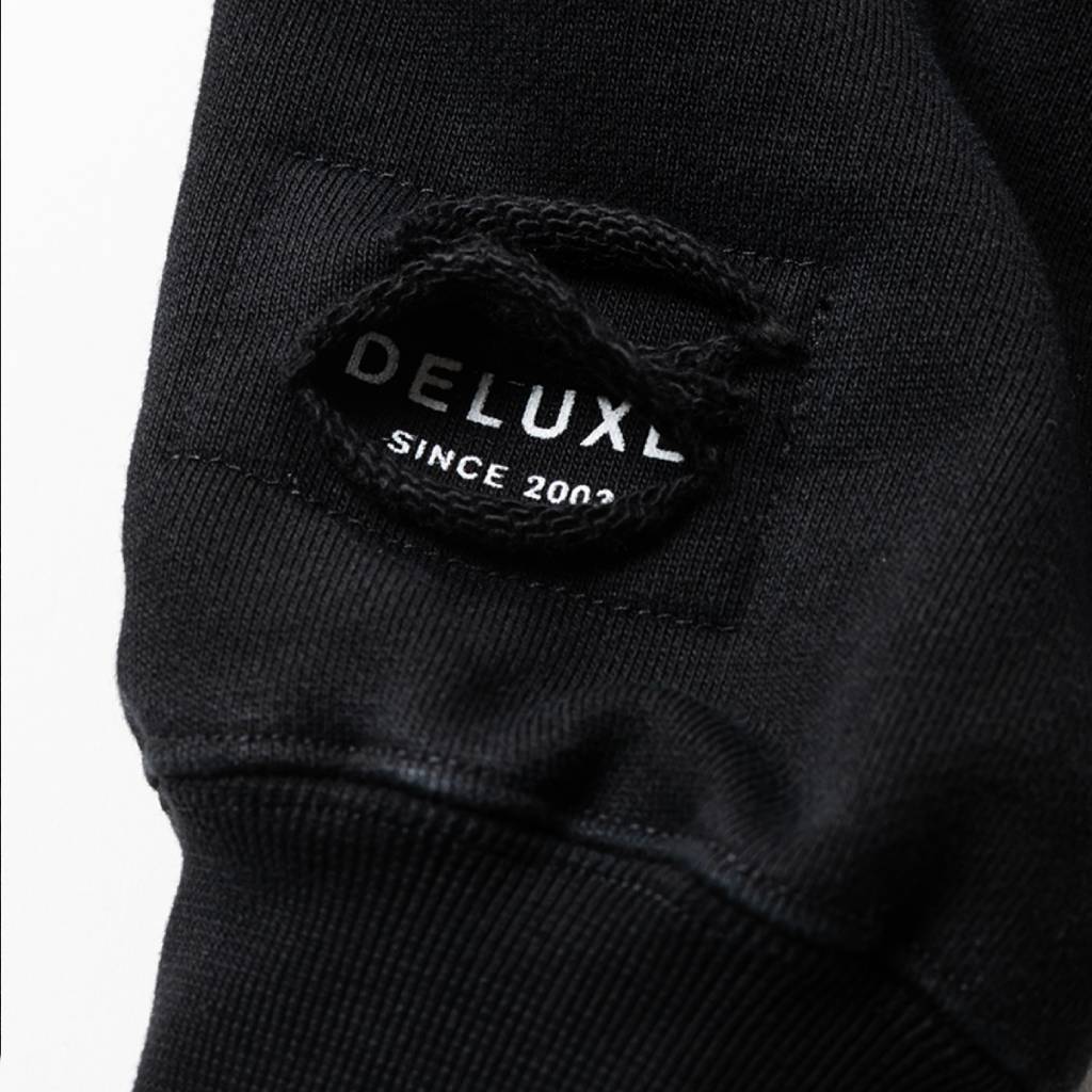 DELUXE | DAMAGE CREW SWEAT #Black [20TH-SW02]
