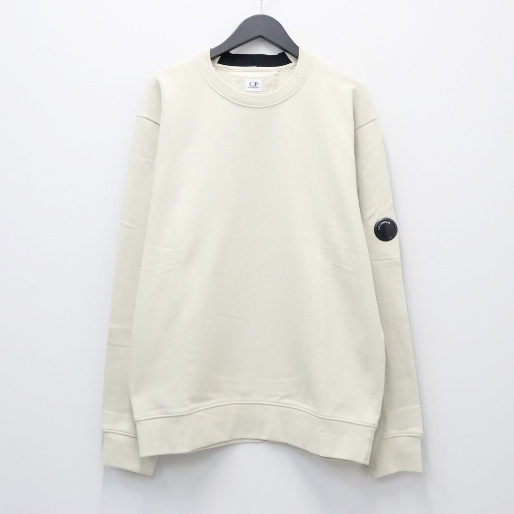 DIAGONAL RAISED FLEECE CREWNECK LENS SWEATSHIRT #SILVER BIRCH 120 [21CMSS713A-005086W-26FWP]