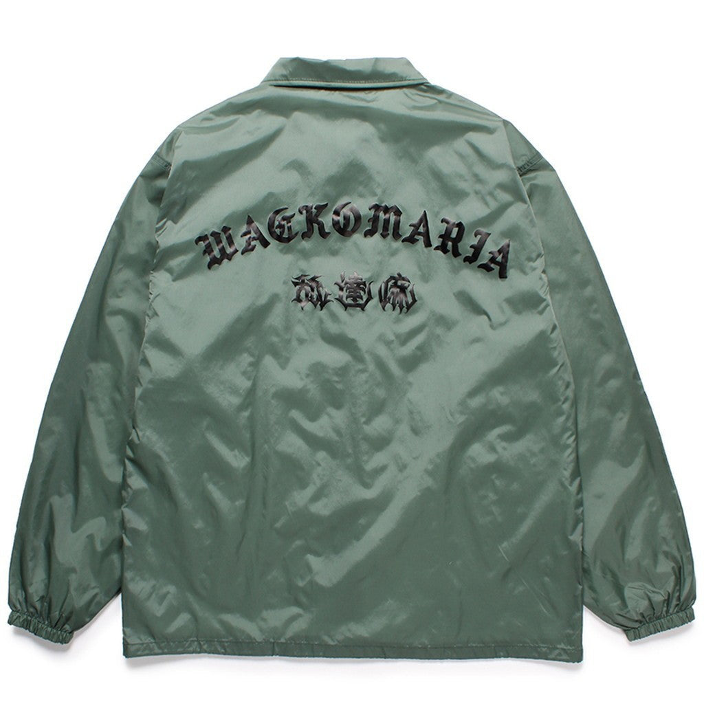 舐達麻 | HIGHTIMES | COACH JACKET #GREEN [NMD-HIGHTIMES-WM-BL01]