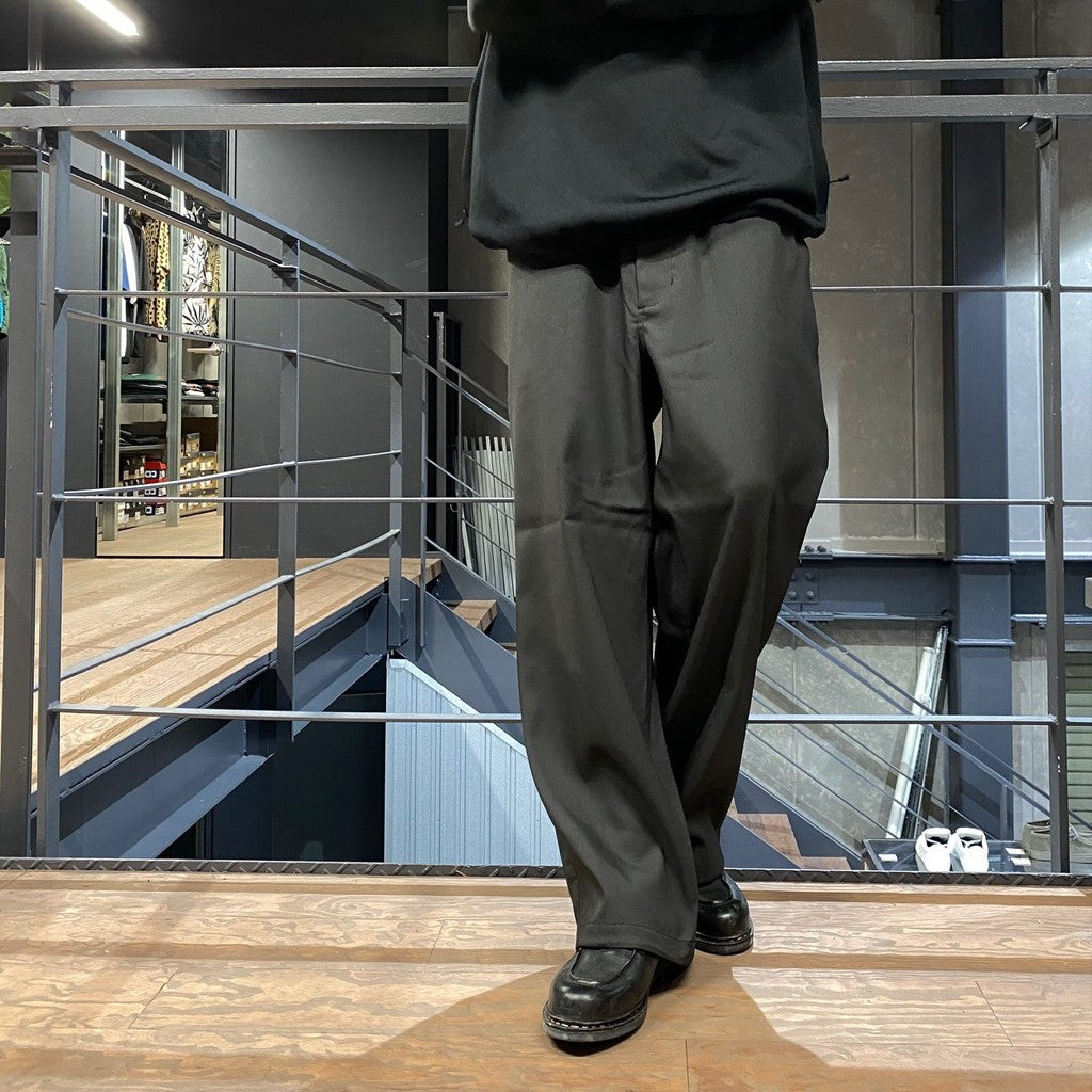 TECH EASY TROUSERS POLISAGE #CHARCOAL [BP-35024W]