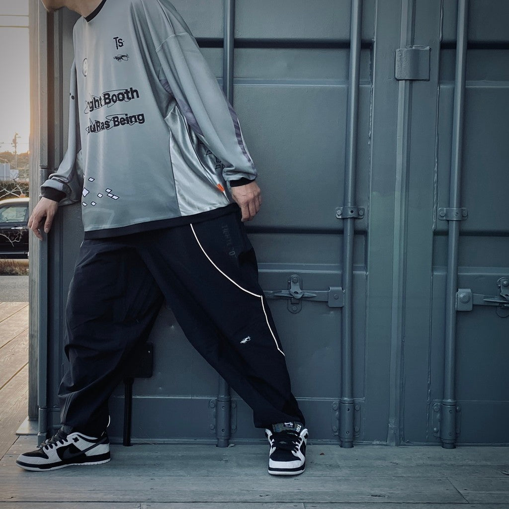 SauRas Being | BALLOON PANTS #Black [SS25-SRB02]