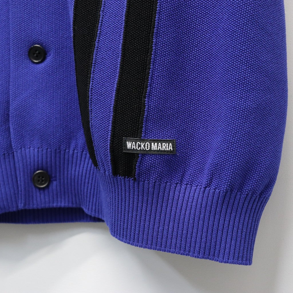 KNIT SHIRT ( TYPE-1 ) #BLUE [26SS-WMK-KN01]