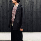 LEATHER JACKET ( TYPE-2 ) #BLACK [26FW-WMO-JK02]
