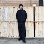 JERSEY DOWN JACKET #BK（LINE/BLACK） [TAION-JK13JS-J1]