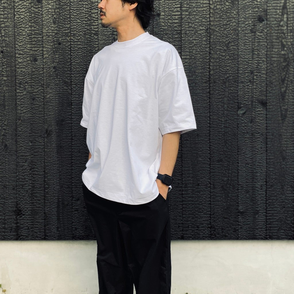 TECH DRAWSTRING S/S TEE #WHITE [BE-35026]