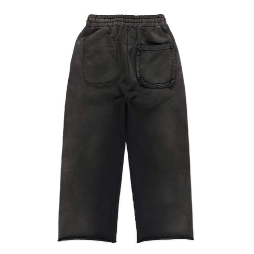 WEATHERED SWEAT PANTS - BLACK #BLACK [BWU-WSPB]