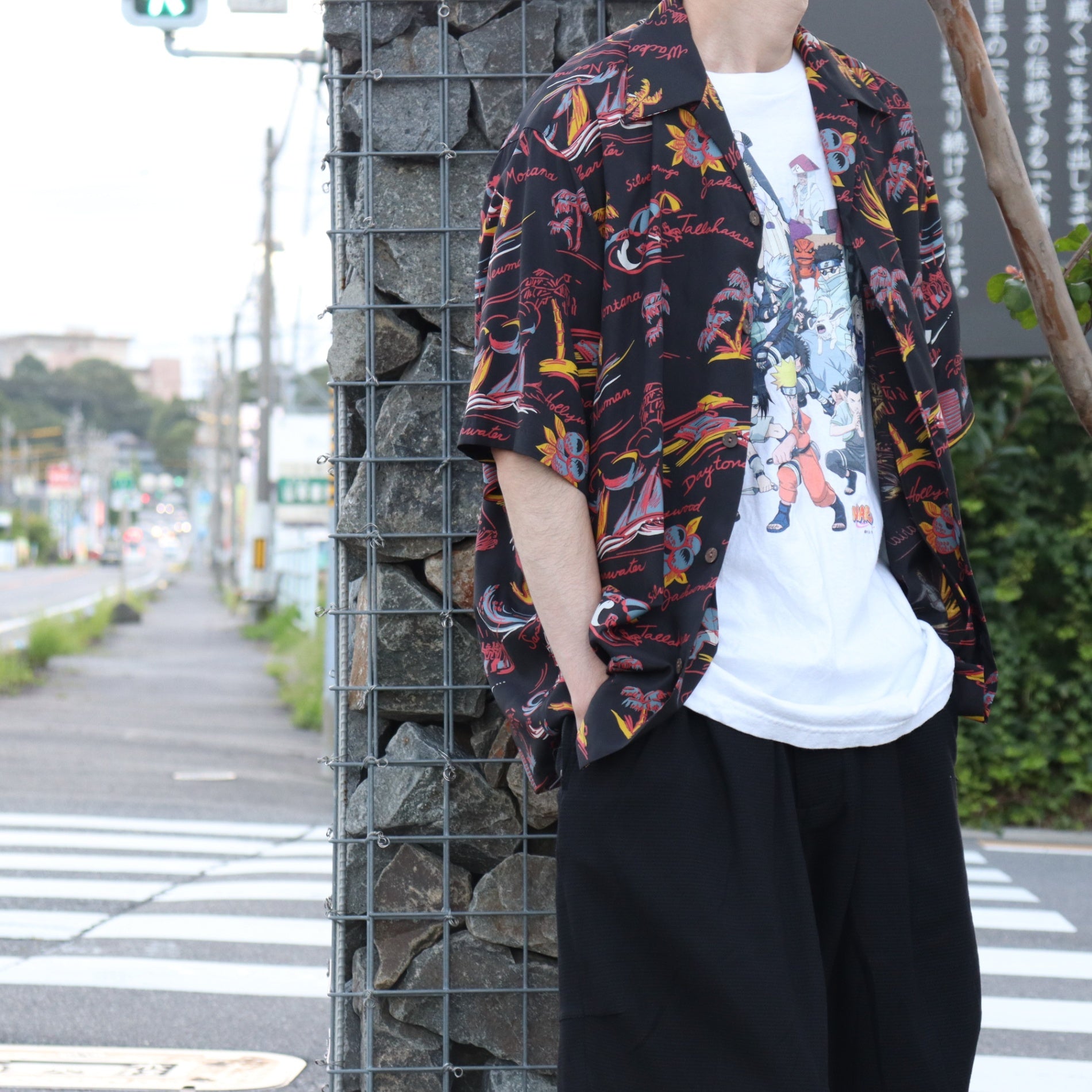 NARUTO | 「ALL」 S/S TEE #WHITE [25SS-FSxNARUTO-04 / FS1696]