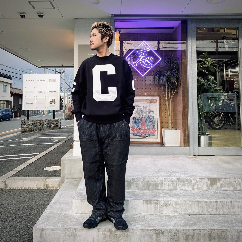 NIKOLA PAINTER 牛仔布 #黑色 [25SS-B03]