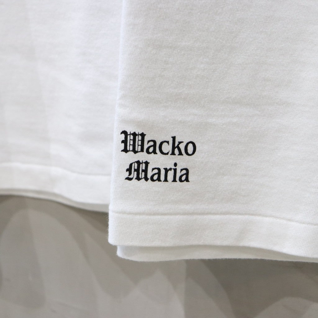 WASHED HEAVY WEIGHT CREW NECK T-SHIRT -TYPE 1- #WHITE [24SS-WMT-WT01]