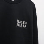 WASHED HEAVY WEIGHT CREW NECK LONG SLEEVE T-SHIRT ( TYPE-2 ) #BLACK [26FW-WMT-LT02]