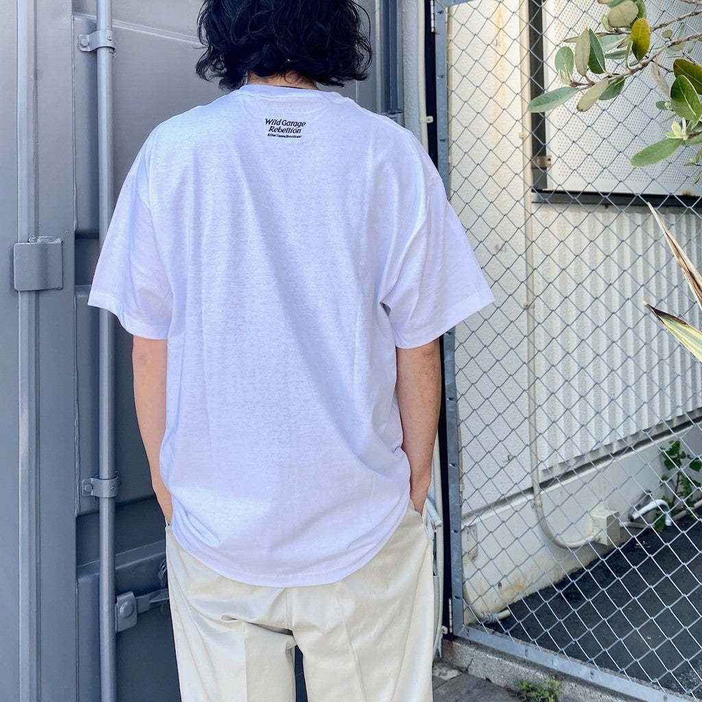 圓領 T 卹 - 型號 1- #白色 [24SS-WMT-TEE01]