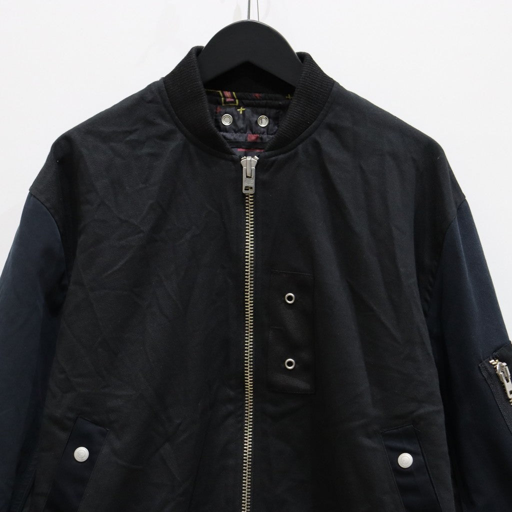 BARBARIAN FLIGHT JACKET #BLACK [RJ2501001]