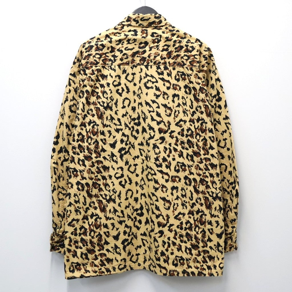 LEOPARD FATIGUE JACKET #BEIGE [26FWE-WMO-ML02]