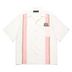 MR BROTHERS CUT CLUB | SWITCHING SHIRT S/S #WHITE [MBCC-WM-OC01]