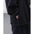 “RE-C01”Ryoiki Exp. 超大圓領毛衣 #BLACK [GOOPI-23AW-DEC-03]