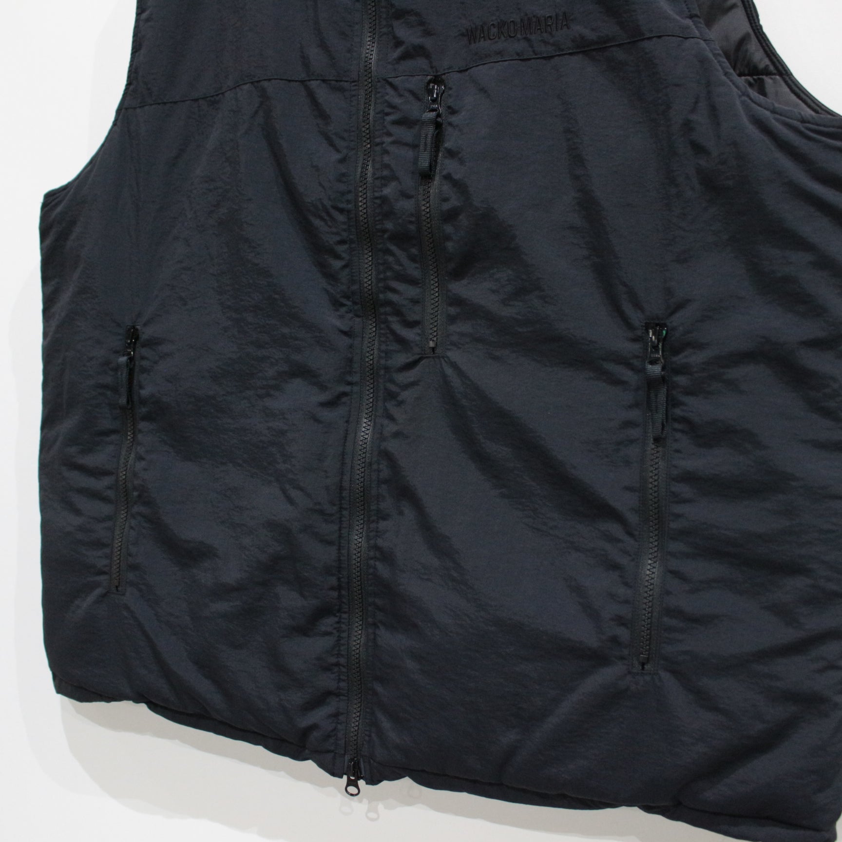 PADDING VEST #BLACK [23FW-WMO-OD05] - cocorozashi 三重県四日市市の