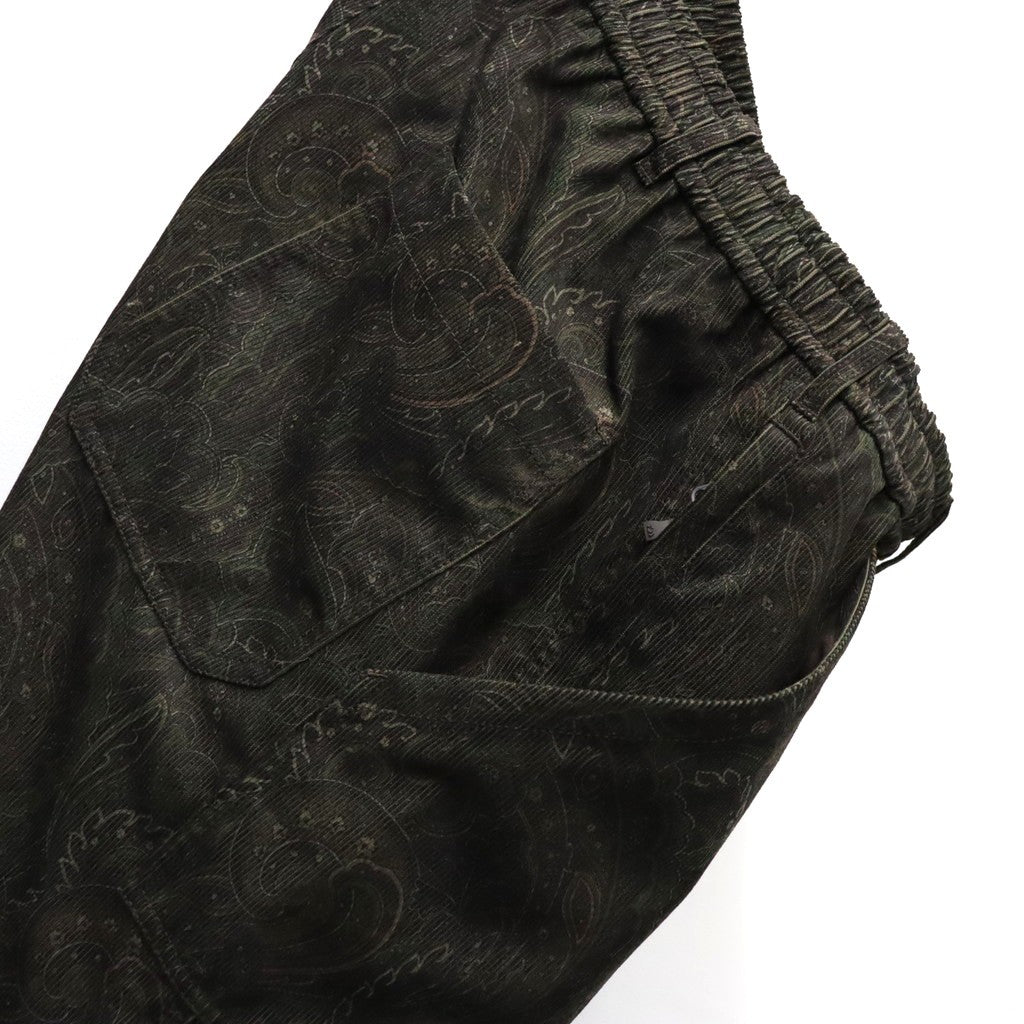 TECH MECHANICS PANTS CORDUROY PAISLEY #D.BROWN [BP-44026W]