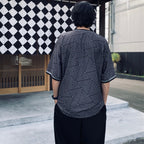 Triangle game shirts #black [BV-CUT2630110]