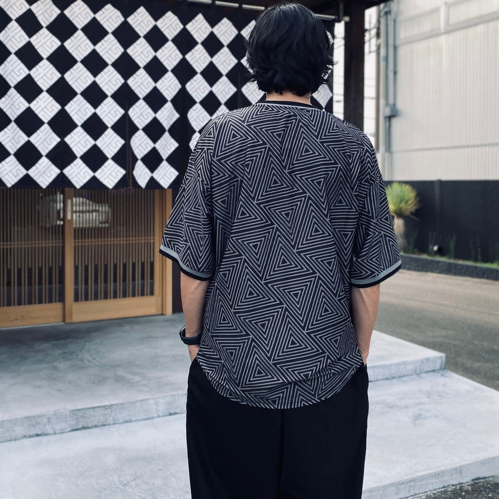 Triangle game shirts #black [BV-CUT2630110]
