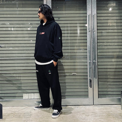 HIGHTIMES | HEAVY WEIGHT SWEAT PANTS #BLACK [HIGHTIMES-WM-SP04]