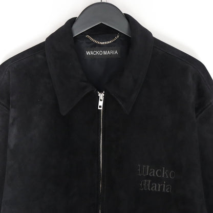 SUEDE LEATHER 50'S JACKET ( TYPE-1 ) #BLACK [25SSE-WMO-BL03]