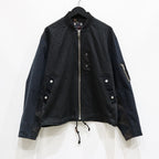 BARBARIAN FLIGHT JACKET #BLACK [RJ2501001]